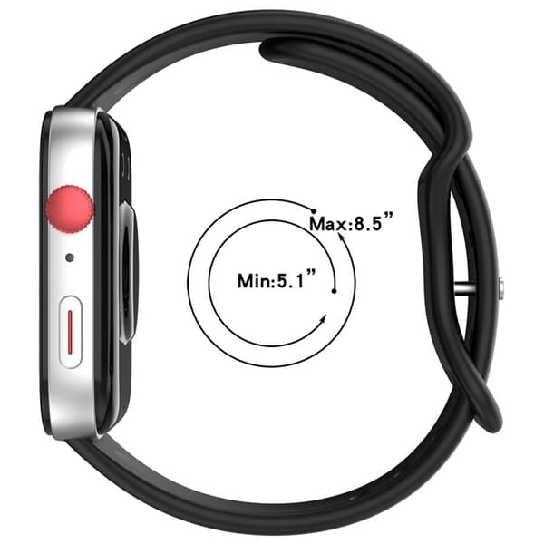 Erstatningsrem til Huawei Watch Fit 4 / 3 Silikoneurrem - Gul