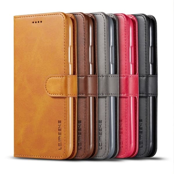 LC.IMEEKE iPhone 11 flip etui - Svart