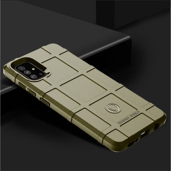Rugged Shield cover - Samsung Galaxy A51 – Grøn