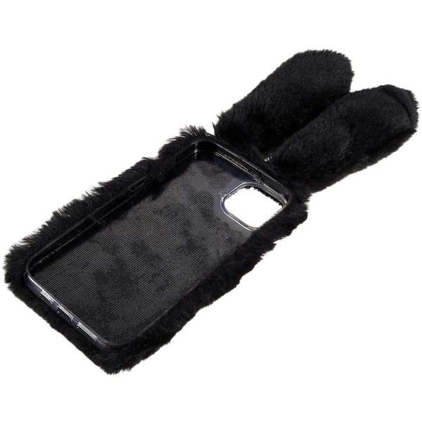 Cute 3D iPhone 14 Plus cover - Sort