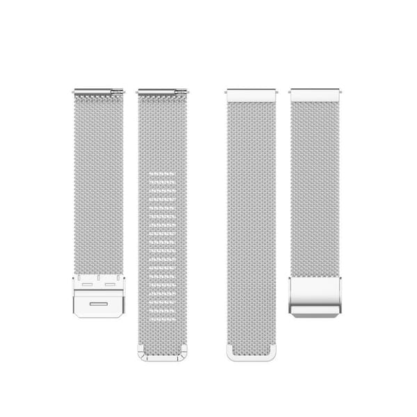 Garmin Vivomove 3s / Vivoactive 4S rustfrit stål urrem - Sølv