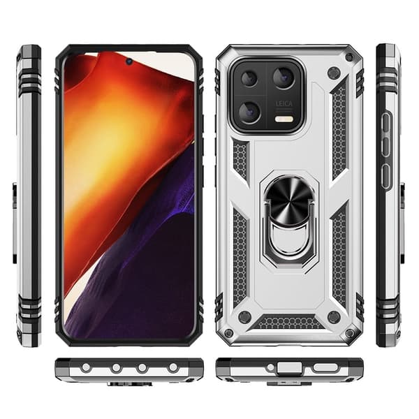 Bofink Combat Xiaomi 13 Etui - Sølv