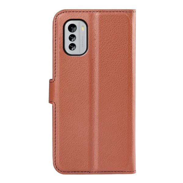 Klassisk Nokia G60 Flip Etui - Brun