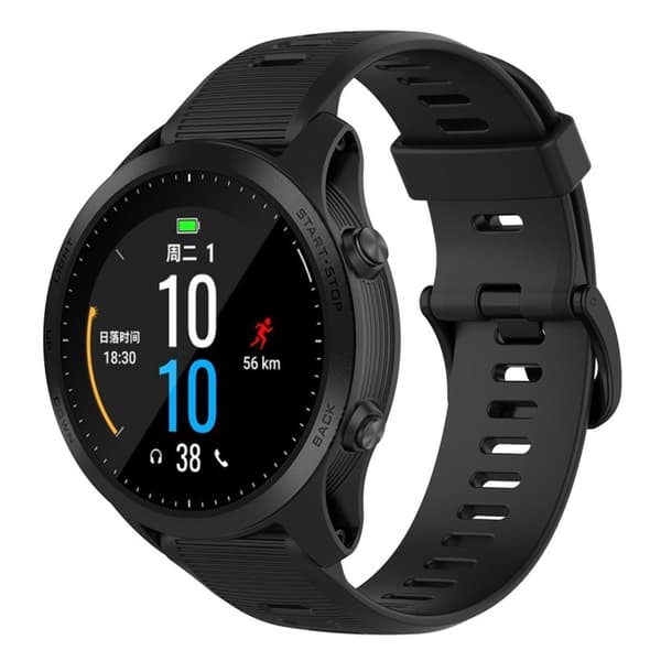 Garmin Forerunner silikone Urrem - Sort
