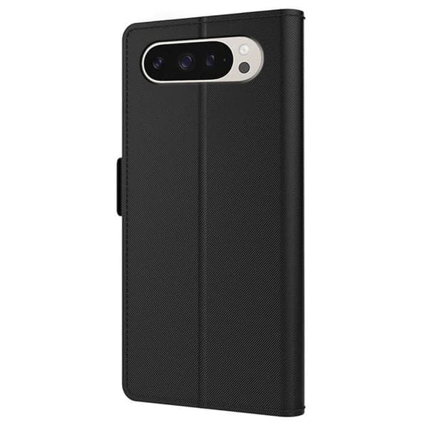 Google Pixel 10 Pro XL etui med makeup-spejl i smart design - Sort