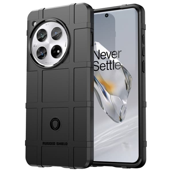 Rugged Shield OnePlus 12 skal - Svart