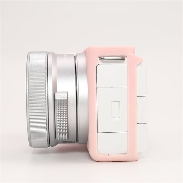 Sony ZV-E10 II Camera Protective Case Scratch Resistant Silicone Cover - Light Pink