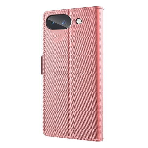 Google Pixel 10a etui med makeup-spejl i smart design - Rødguld