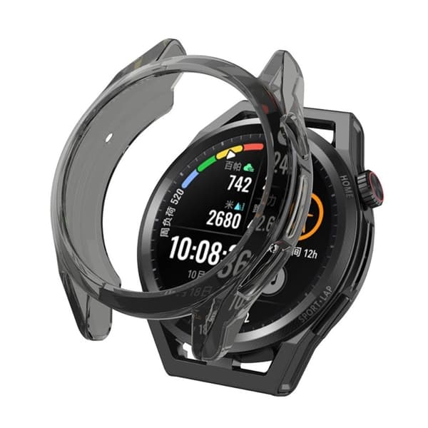 Huawei Watch GT Runner läpinäkyvä suojus - Musta