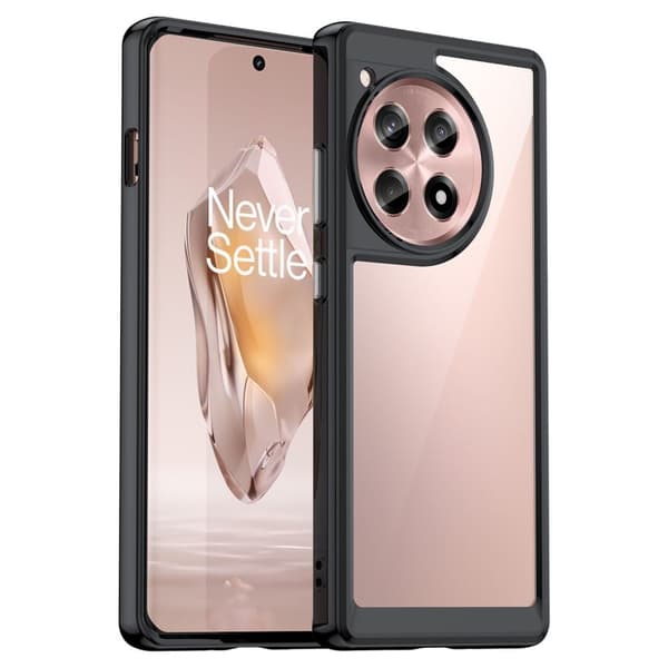 OnePlus 12R / OnePlus Ace 3 smart akryl cover - Sort