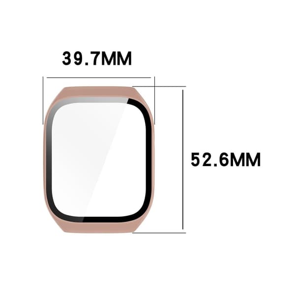 Mibro Watch T2 Scratch Resistant Tempered Glass Integrated Watch Case Full Coverage Protector - Transparent