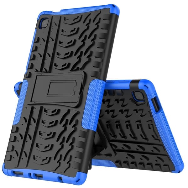 Dækmønster kickstand-etui til Samsung Galaxy Tab A7 Lite - Blå