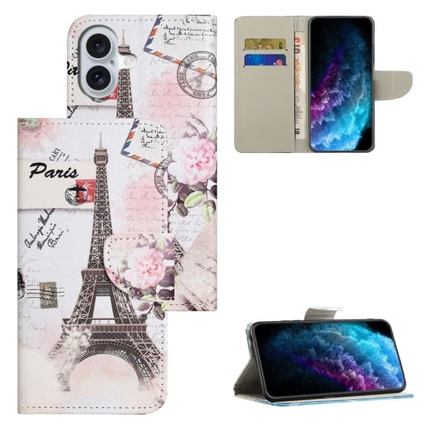 Wonderland iPhone 17 flip-etui - Tårn