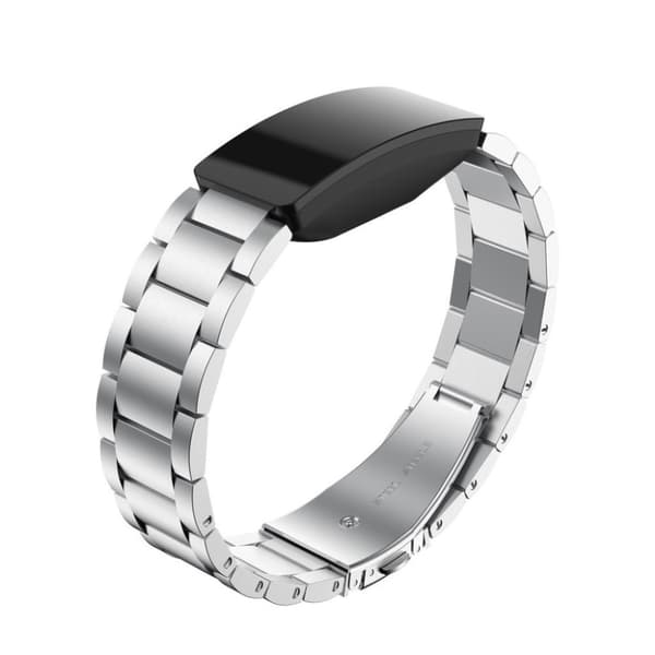 Fitbit Inspire / Inspire HR three beads rostfritt stål - Silver