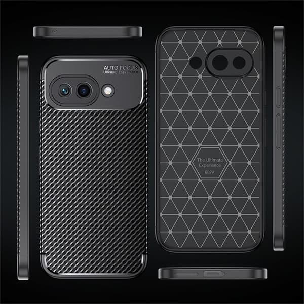 Carbon Shield Google Pixel 9a cover - Gennemsigtig