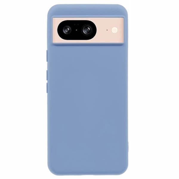 Google Pixel 8-etui 2,0 mm fleksibelt telefondeksel Arc Edge - Grå