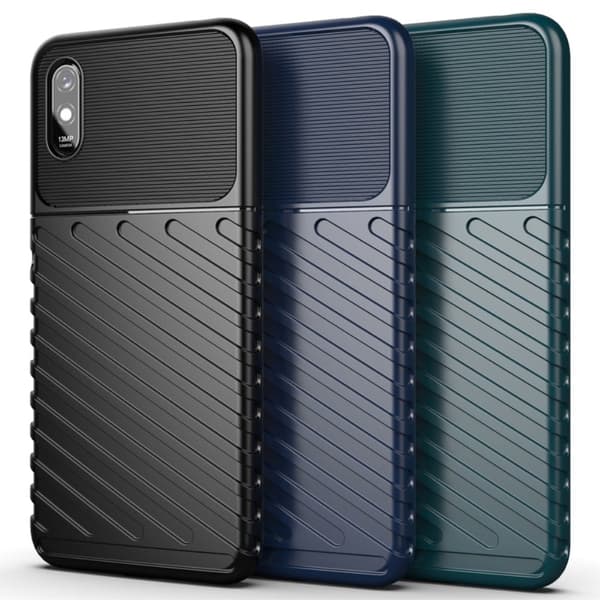 Thunder Xiaomi Redmi 9A Etui - Sort