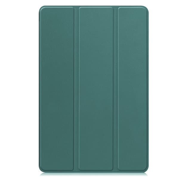 Samsung Galaxy Tab S11-etui Anti-Drop læderstativ til tablet - Sortliggrøn