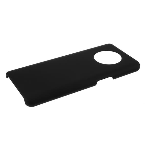 Gummibelagt hårdt pc-etui til OnePlus 7T - Sort