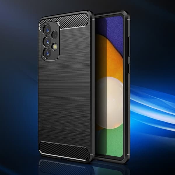 Carbon Flex Samsung Galaxy A33 5G cover - Sort