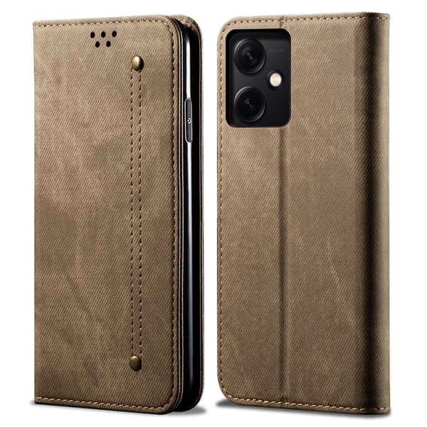 Jeans Xiaomi Redmi Note 12 Flippetui - Khaki