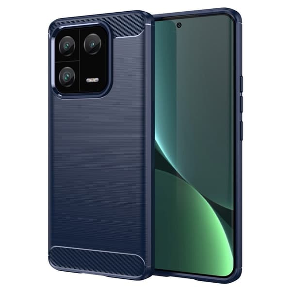 Carbon Flex Suojakotelo Xiaomi 13 Pro - Sininen