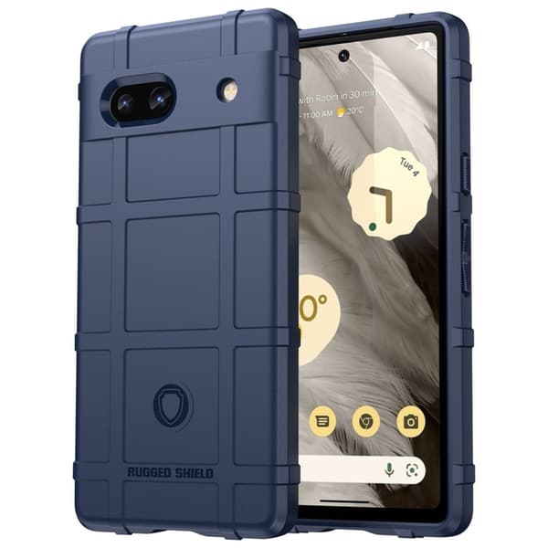 Rugged Shield Etui Google Pixel 7a - Blå