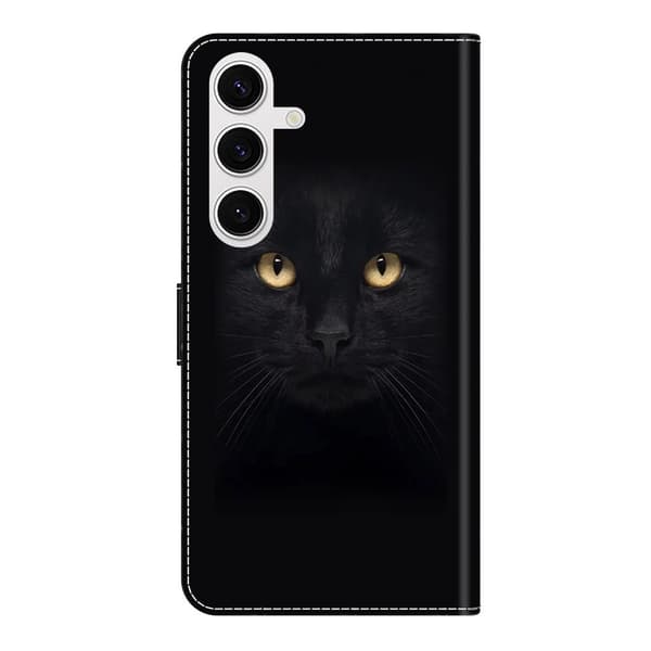 Wonderland Samsung Galaxy S26 Plus flip etui - Sort Kat