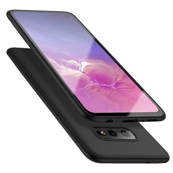 X-LEVEL Samsung Galaxy S10e mat etui - Sort