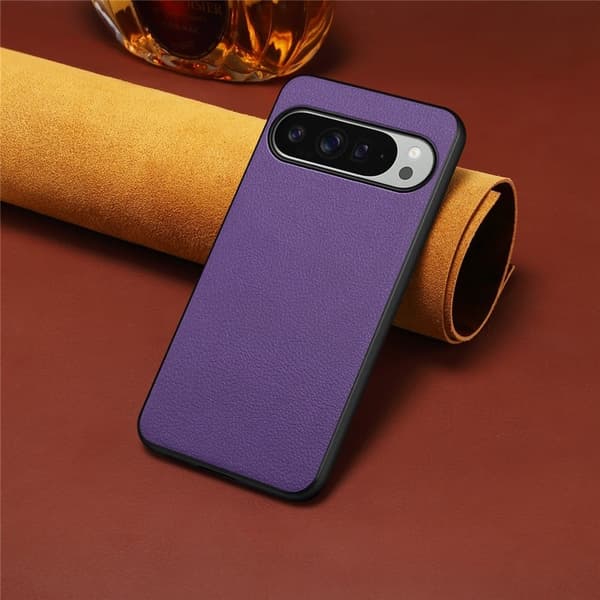 Mat og elegant tekstureret Google Pixel 10 Pro XL cover - Lilla
