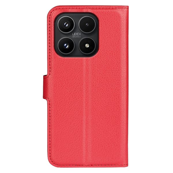 Classic Xiaomi 17 flip kuoret - Punainen