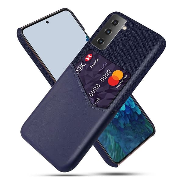 Bofink Samsung Galaxy S21 Plus Card Cover - Blå