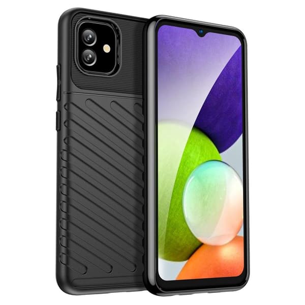 Thunder Samsung Galaxy A04e Suojakotelo - Musta
