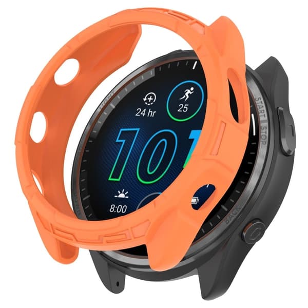Garmin Forerunner 965 uthulet deksel - Oransje