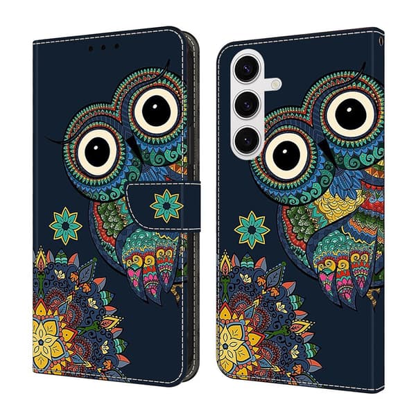 Wonderland Samsung Galaxy S26 Plus flip-etui - Mandala-Ugle