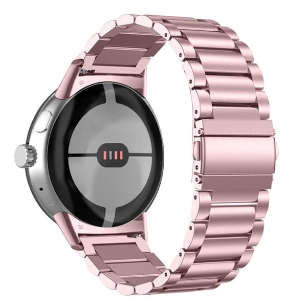 Google Pixel Watch elegant 316 klokkerem i rustfritt stål - Rosa Rose