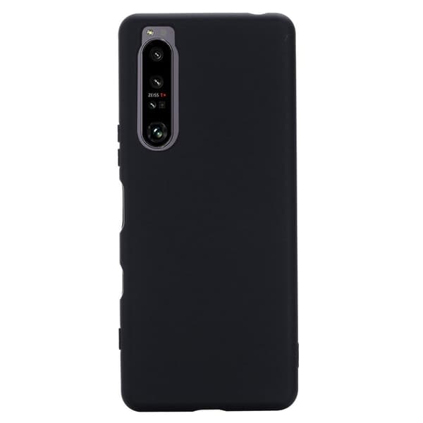 Matte Liquid Sony Xperia 1 IV silikone cover - Sort