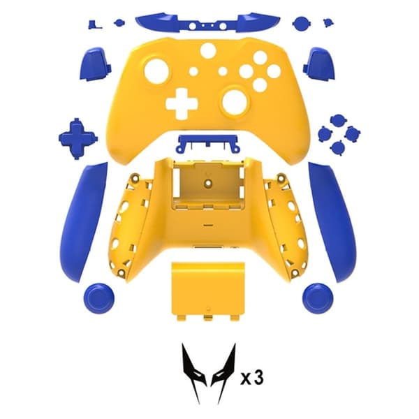 DATA FROG For Xbox One S Game Controller ABS Shell Stylish Replacement Gamepad Case - Style C