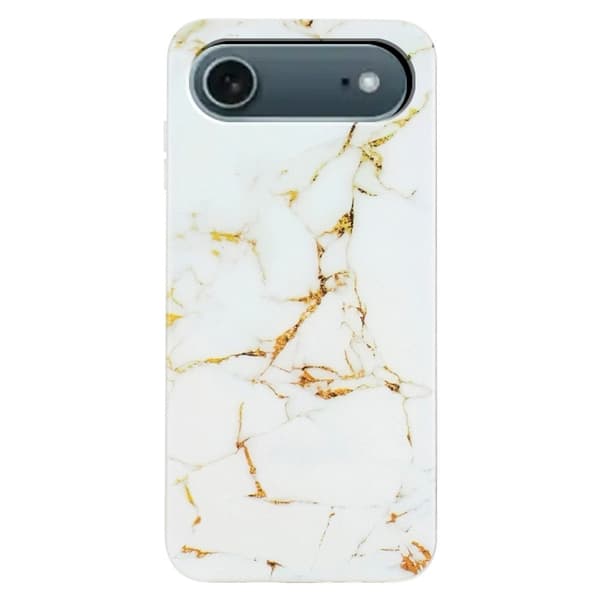 Marble design iPhone Air cover - Hvid