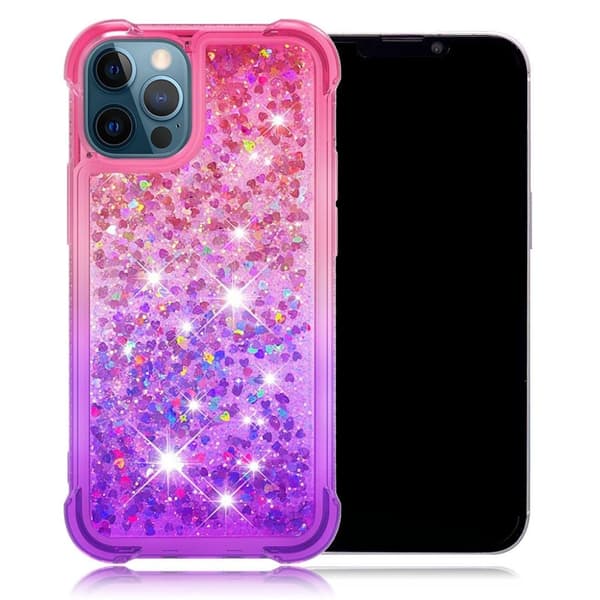 Princess iPhone 13 Pro deksel - Rosa / Lilla
