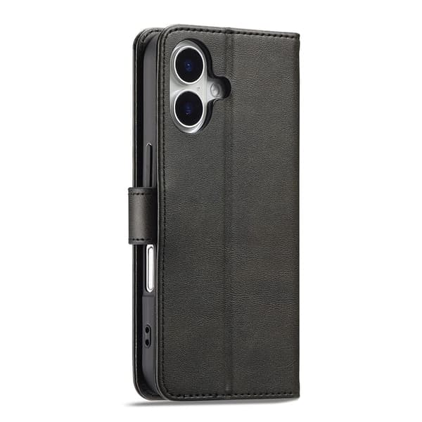 LC.IMEEKE iPhone 17 flip case - Musta