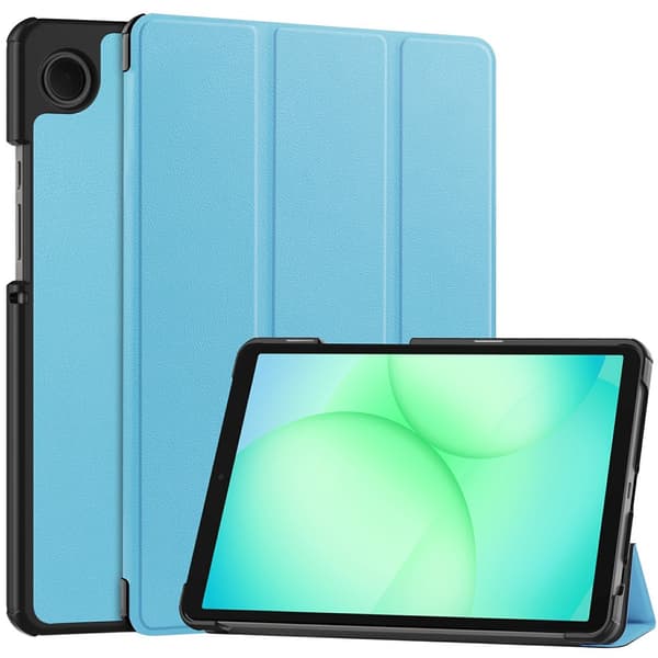 Samsung Galaxy Tab A11-etui Anti-Drop læderstativ til tablet - Himmelblå