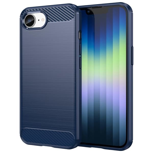 Carbon Flex iPhone 16e kotelot - Sininen