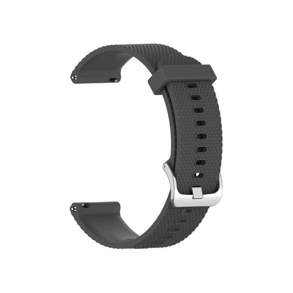 Garmin Vivoactive 4 silikone tekstureret Urrem - Grå