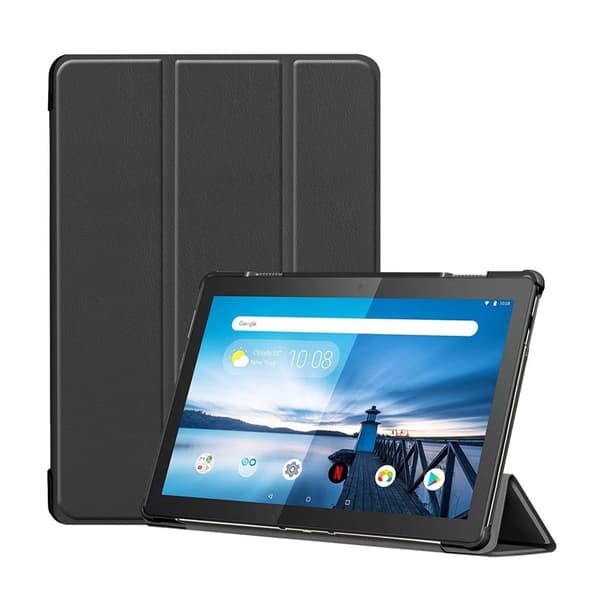 Lenovo Tab M10 tri-fold læretui - Svart