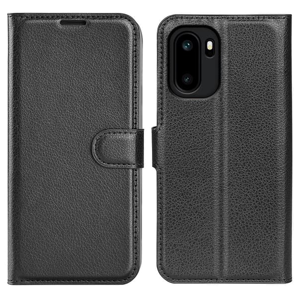 Classic OnePlus Ace 6 flip kuoret - Musta