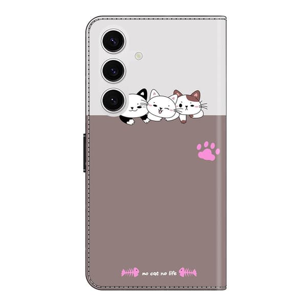 Wonderland Samsung Galaxy S25 FE flip etui - Katte