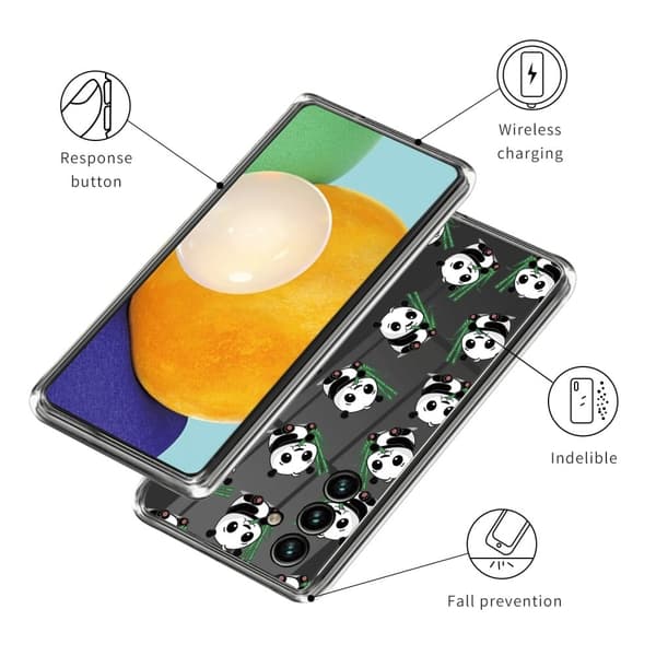 Deco Samsung Galaxy A54 Etui - Panda
