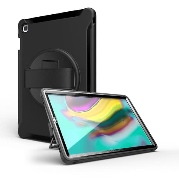 Samsung Galaxy Tab S5E 360 sving holdbar etui - Sort