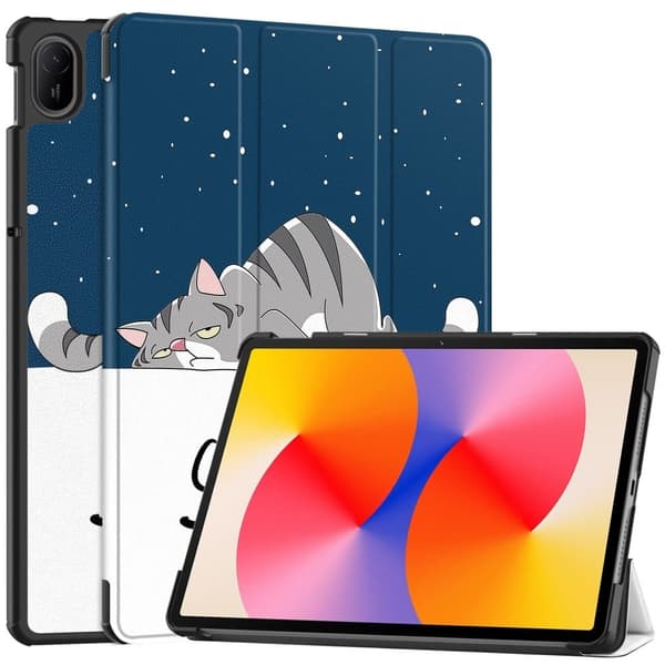 Huawei MatePad SE 11 Stand Case Pattern Print Leather Tablet Cover - Kissa